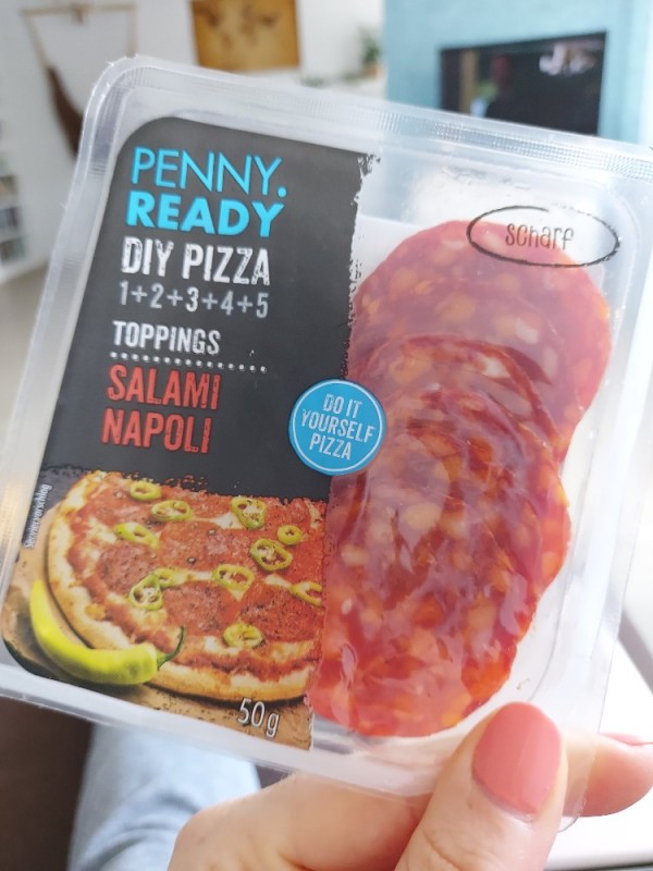 Diy Pizza Toppings Salami Napoli von Nenilein | Hochgeladen von: Nenilein