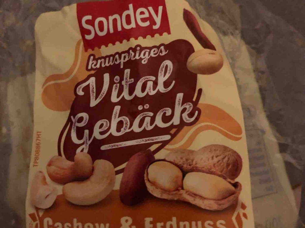 Sondey Vital Gebäck, Cashew & Erdnuss von Claudia5387 | Hochgeladen von: Claudia5387
