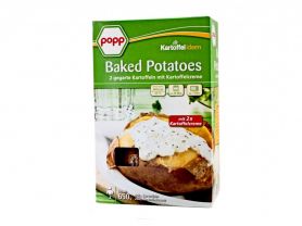 Baked Potatoes 2 gegarte Kartoffeln, mit Kartoffelcreme | Hochgeladen von: JuliFisch