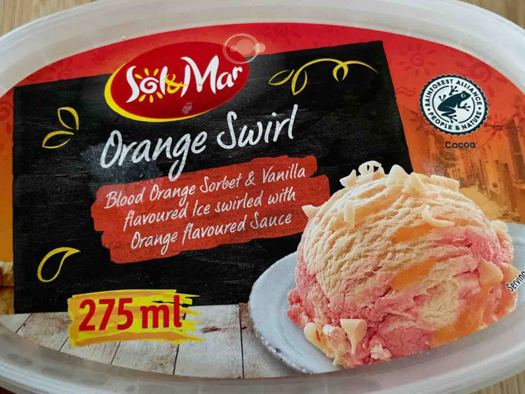 Orange Swirl, blood orange sorbet von Niiv | Hochgeladen von: Niiv