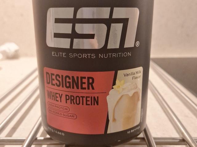 Designer Whey Protein, vanilla milk flavor by Paprikamaedchen  | Uploaded by: Paprikamaedchen 