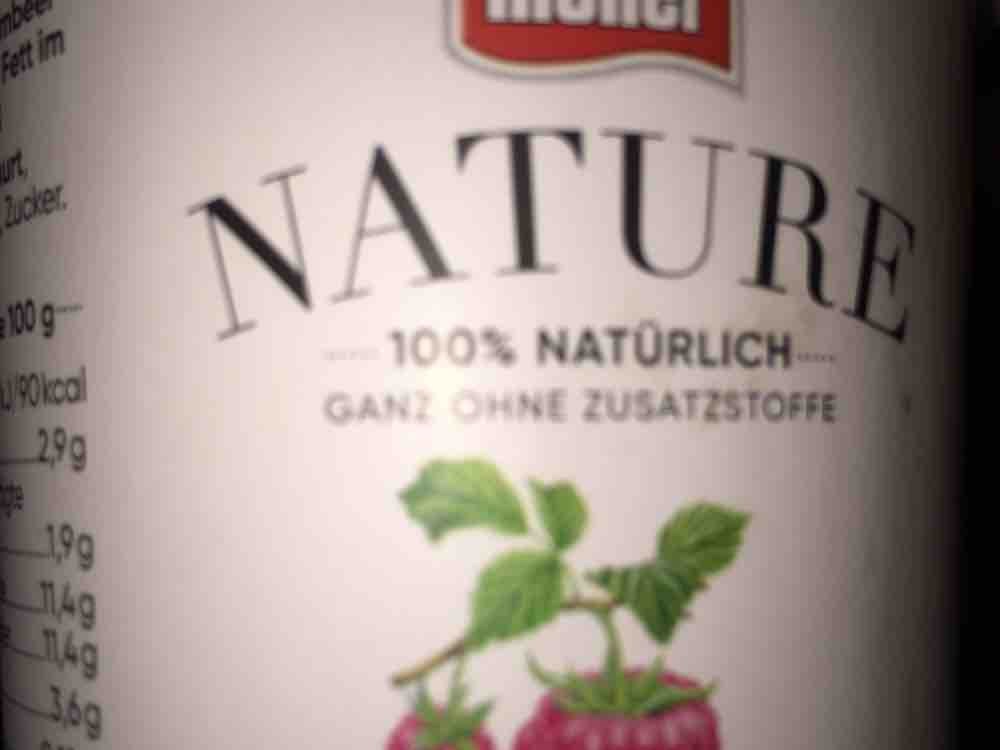 Müller Nature Joghurt & Himbeere von patripudelledd618 | Hochgeladen von: patripudelledd618