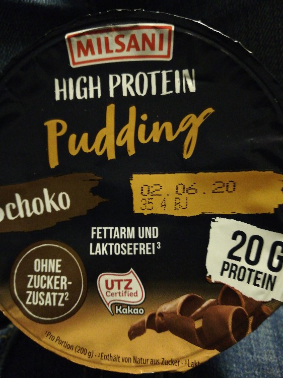 Milsani High Protein Pudding Schoko von jt1018 | Hochgeladen von: jt1018