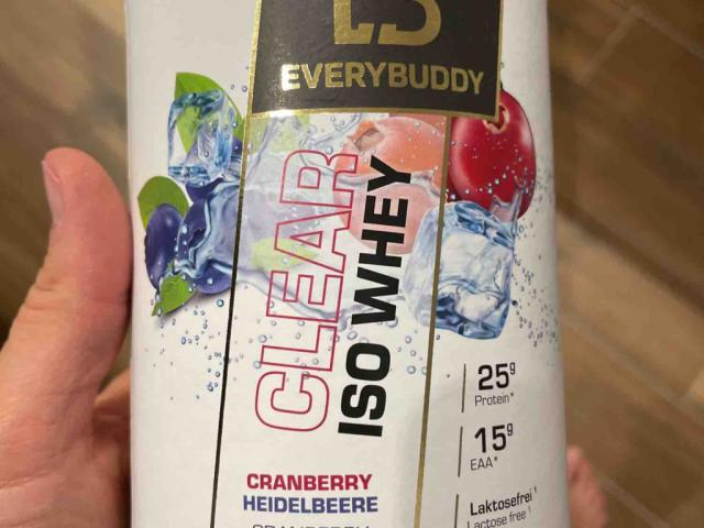 Clear Iso Whey, Cranberry Heidelbeere von nisa2024 | Hochgeladen von: nisa2024