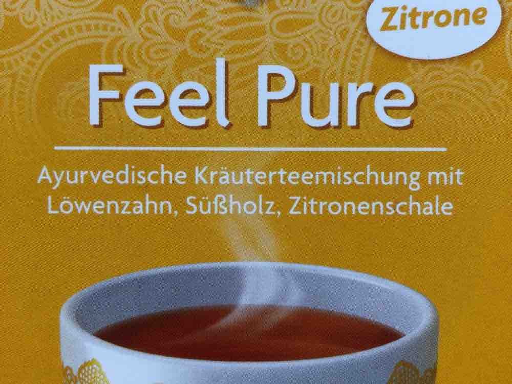 Yogi Tee Feel Pure Zitrone von sarhode | Hochgeladen von: sarhode