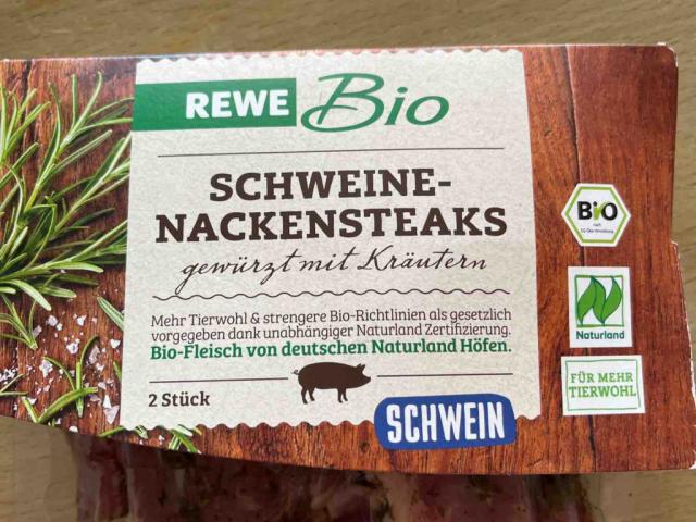 Schweine-Nackensteaks, Rewe Bio von Pilum | Hochgeladen von: Pilum