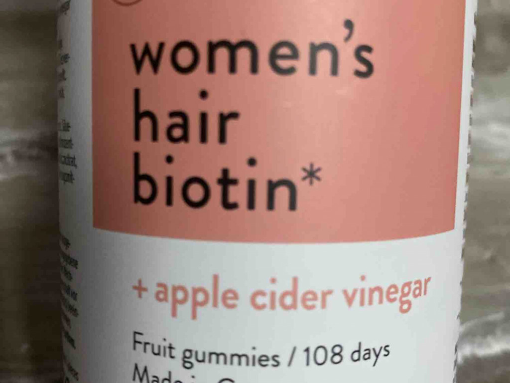 Womans  hair biotin Fruit  Gummis von AndreaLinke | Hochgeladen von: AndreaLinke