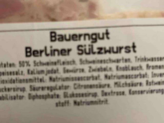 Berliner Sülzwurst von hajok | Hochgeladen von: hajok