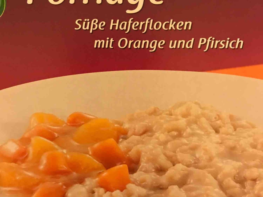 Warmes Frühstück Porridge, mit Orange und Pfirsich von interneto | Hochgeladen von: internetobermacker