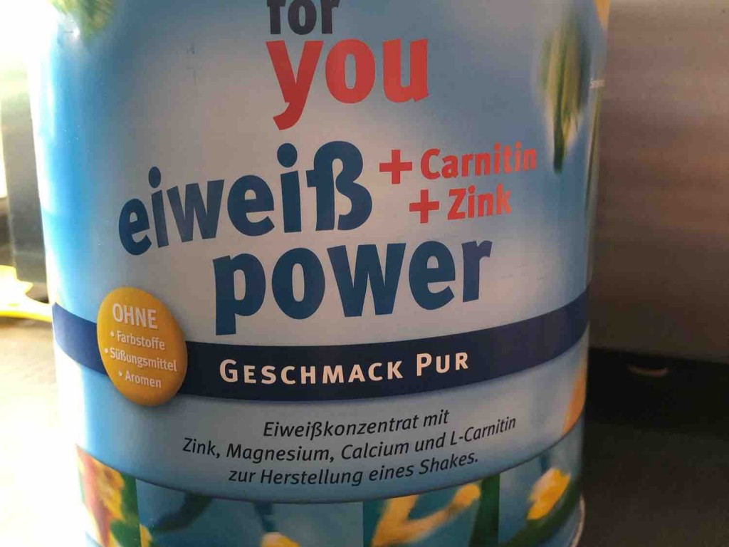 For you eiweiß power + Carnitin + Zink von KGBeyersdorf | Hochgeladen von: KGBeyersdorf