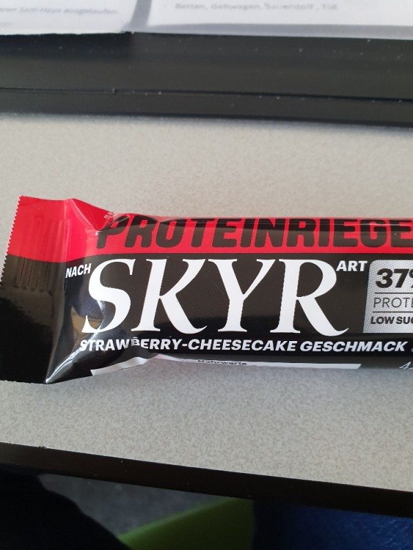 Skyr Proteinriegel, Strawberry-cheesecake von Nic1991 | Hochgeladen von: Nic1991