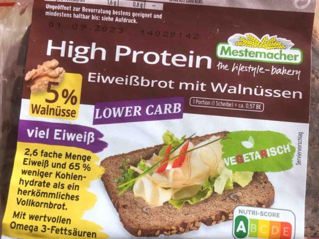 High Protein Eiweißbrot mit Walnüssen von sumselbrumsel | Hochgeladen von: sumselbrumsel