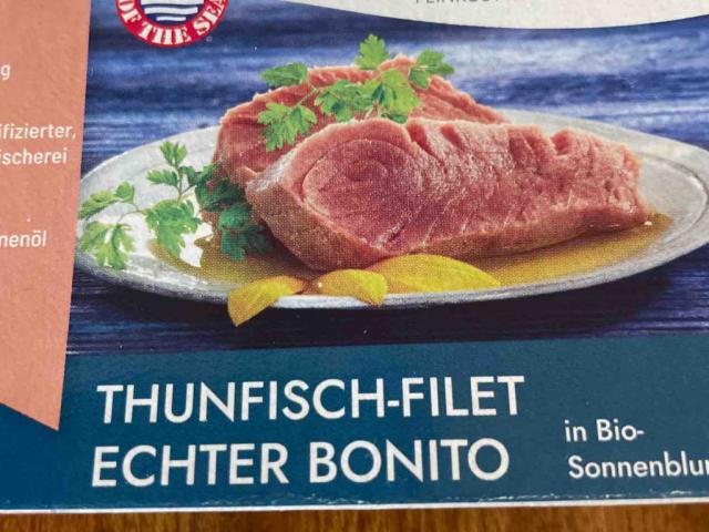 Thunfisch-Filet, Echter Bonito in Bio-Sonnenblumenöl von Soil3 | Hochgeladen von: Soil3
