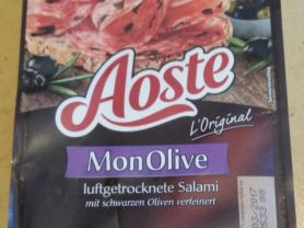 MonOlive, - luftgetrocknete Salami (mit Oliven verfeinert) | Hochgeladen von: Götterwind