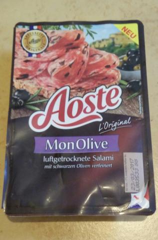 MonOlive, - luftgetrocknete Salami (mit Oliven verfeinert) | Hochgeladen von: Götterwind