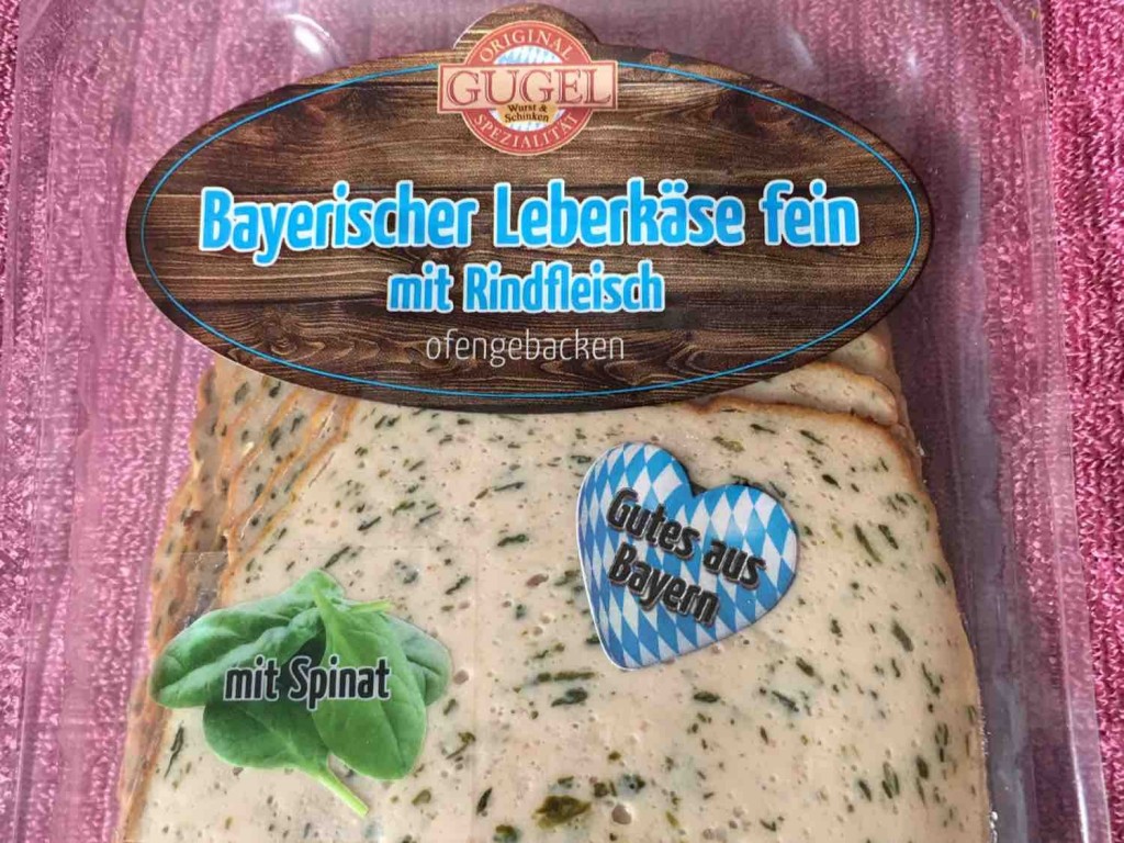 Bayerischer Leberkäse fein mit Rindfleisch und Blattspinat von A | Hochgeladen von: Adenike