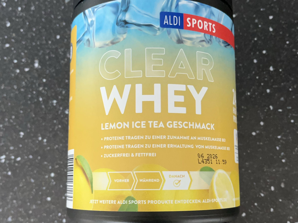 Clear Whey Lemon ICE Tea von BlaH | Hochgeladen von: BlaH