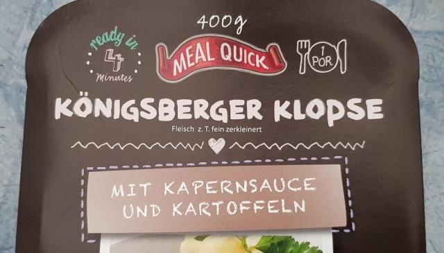 Königsberger Klopse, mit Kapernsauce und Kartoffeln von walker59 | Hochgeladen von: walker59