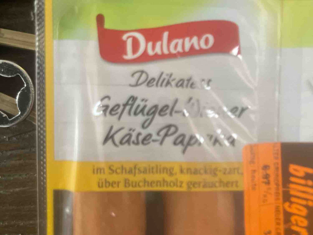 Delikatess Geflügel-Wiener, Käse-Paprika von fitsp73 | Hochgeladen von: fitsp73