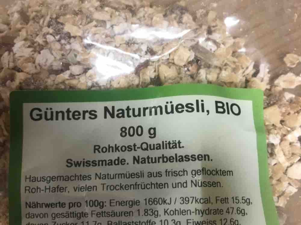 Günters Naturmüesli, Rohkost Qualität von logive | Hochgeladen von: logive