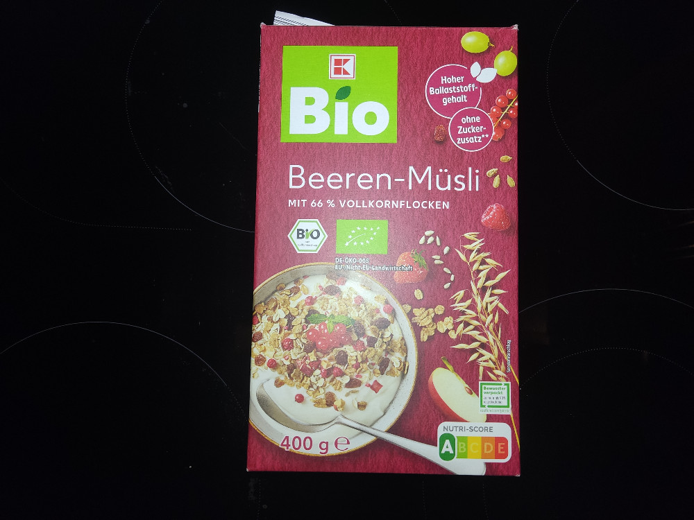 Bio Beeren-Müsli, Mit 66 % Vollkornflocken von Benschin | Hochgeladen von: Benschin