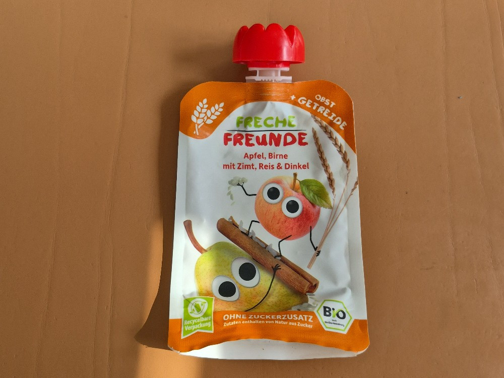Freche Freunde, Apfel, Birne mit Zimt, Reis & Dinkel von Hasenke | Hochgeladen von: Hasenkeks Freche Freunde, Apfel, Birne mit Zimt, Reis & Dinkel von Hasenke | Hochgeladen von: Hasenkeks