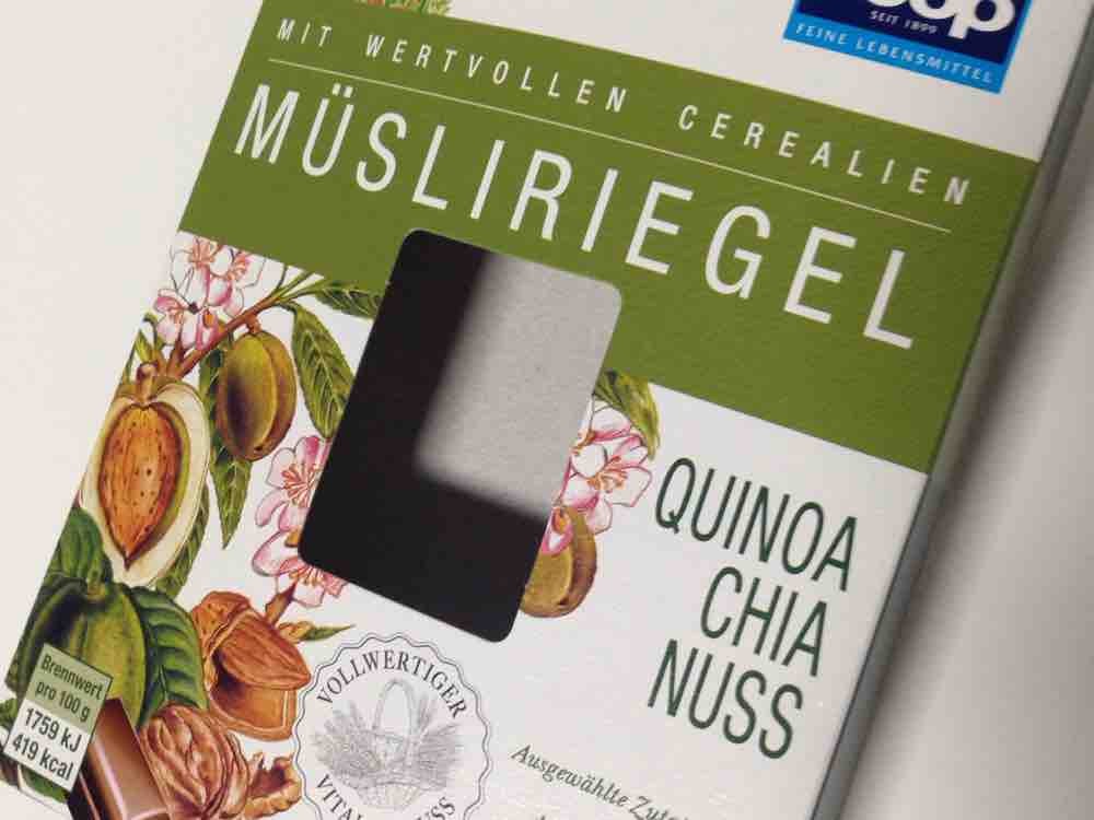 Msliriegel Quinoa Chia Nuss von carofi | Hochgeladen von: carofi