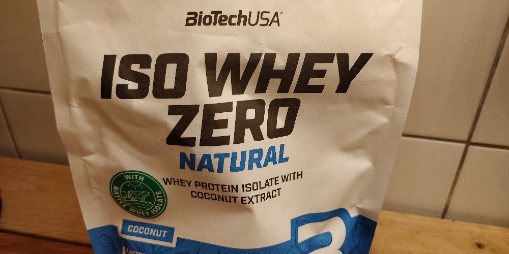 Isoo Whey Zero natural, whey protein isolate with coconut extrac | Hochgeladen von: herralf