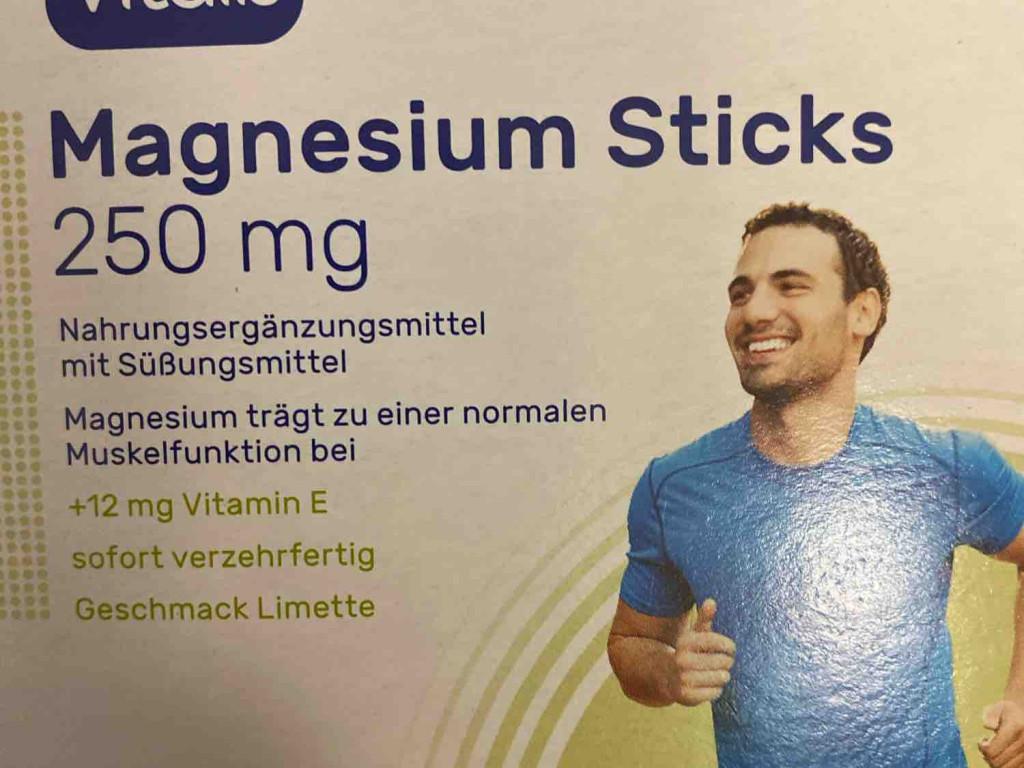 Magnesium Sticks 250mg, Angaben je Stick von Maritschke | Hochgeladen von: Maritschke