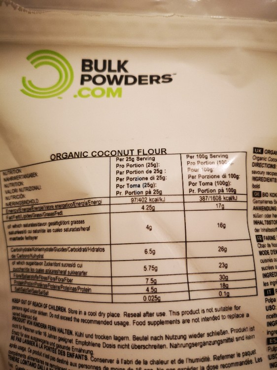 Organic Coconut Flour von AndyO | Hochgeladen von: AndyO