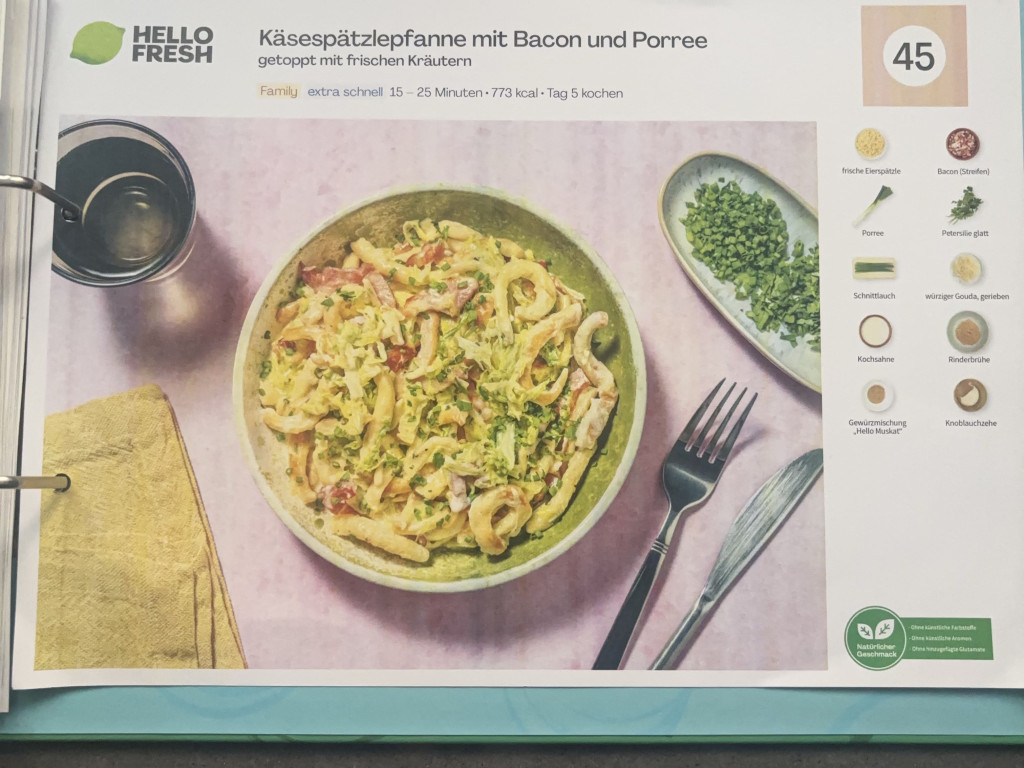 Käsespätzlepfanne mit Bacon und Porree, Hello Fresh 45 von isabe | Hochgeladen von: isabelxcv Käsespätzlepfanne mit Bacon und Porree, Hello Fresh 45 von isabe | Hochgeladen von: isabelxcv