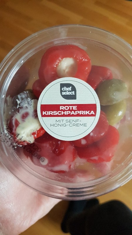 Lidl, Rote Kirschpaprika mit Honig Senf Creme Kalorien - Neue Produkte ...