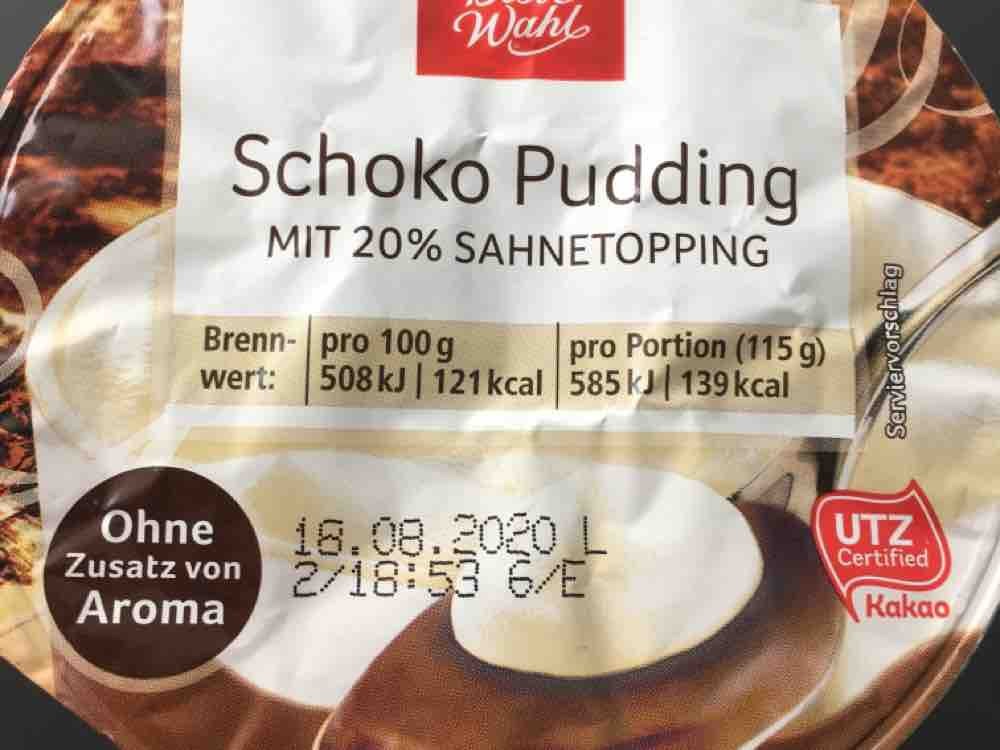 Rewe Schoko Pudding, 20% Sahne von ultim4te | Hochgeladen von: ultim4te