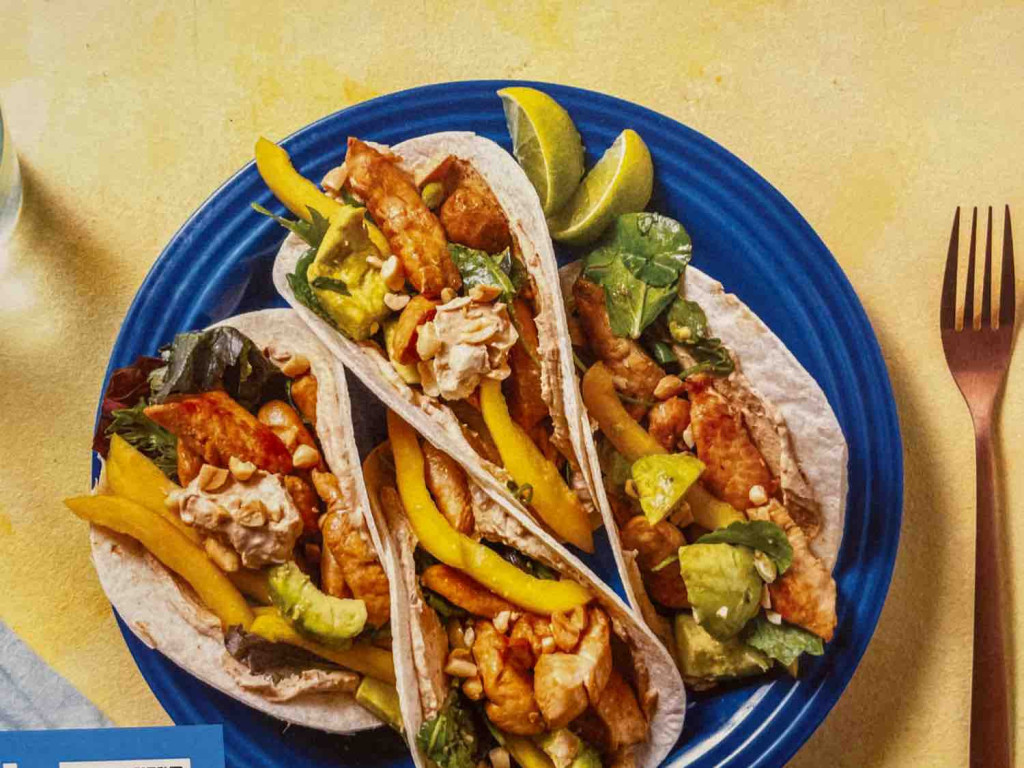 Asia -Tacos mit Hänchen ,Avocado und Paprika nr. 3 von Dominikeb | Hochgeladen von: Dominikebardt