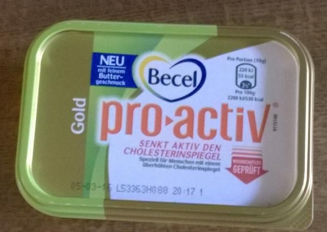 Becel pro activ Gold, Buttergeschmack | Hochgeladen von: maus2006