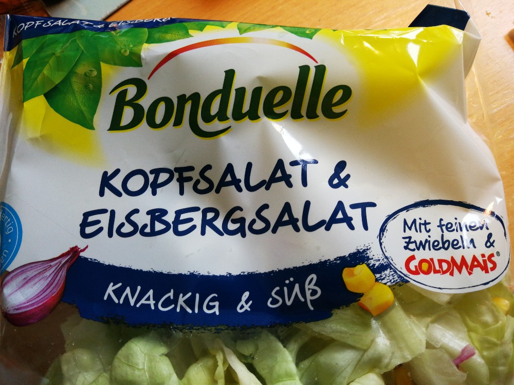 Kopfsalat & Eisbergsalat, knackig & süß mit feinen Zwieb | Hochgeladen von: slhh1977