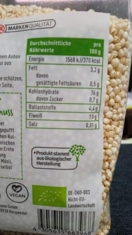 Quinoa gepufft | Hochgeladen von: gerdh