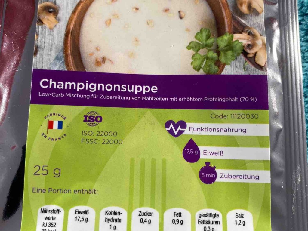 ChampignonsCremeSuppe, Low-Carb von tscheggie | Hochgeladen von: tscheggie