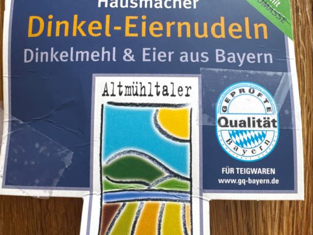 Dinkel-Schneckli mit Ei, Dinkelnudeln (Dinkelmehl, Eier, Salz) v | Hochgeladen von: pwarth