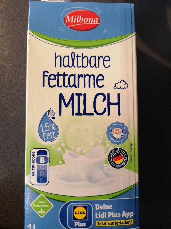 Milch Milbona, 1,5% von a. a. | Hochgeladen von: a. a.