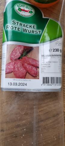 Stracke Rote Wurst von Labbedudel | Hochgeladen von: Labbedudel