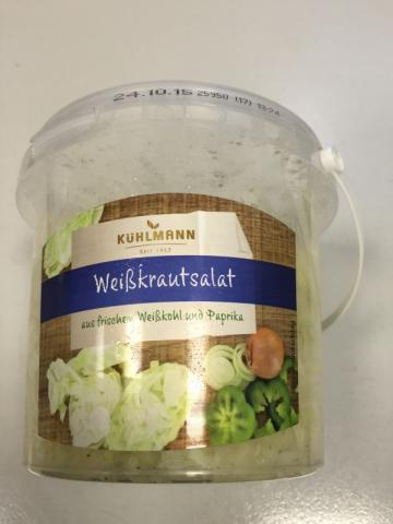 Weißkrautsalat aus frischem Weißkohl und Paprika | Hochgeladen von: LutzR