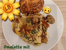 Omelett  mit Champignons | Hochgeladen von: Muckelchen2407