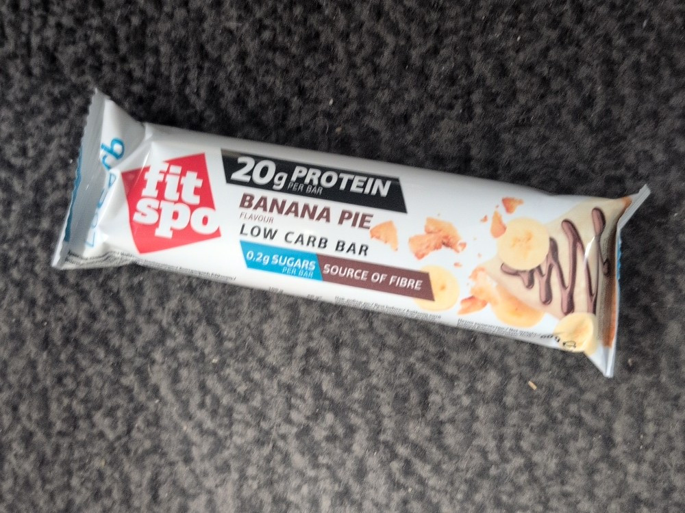 fitSpo Banana Pie, 20g Protein per Bar von kguentgen749 | Hochgeladen von: kguentgen749