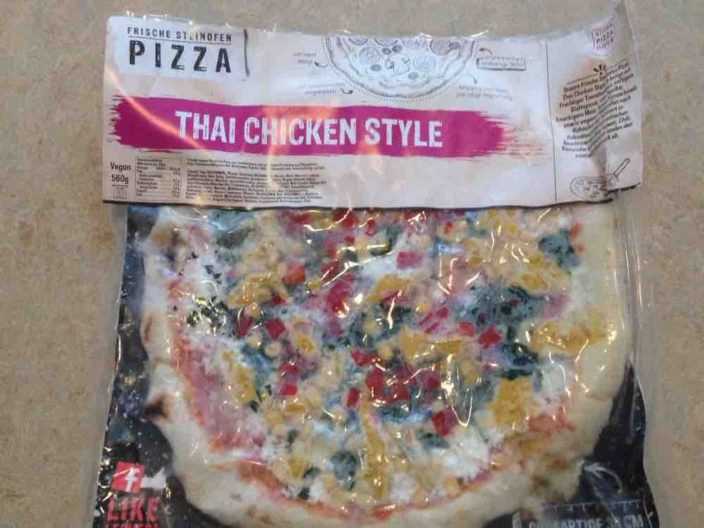 Pizza Thai Chicken Style, vegan von Eva Schokolade | Hochgeladen von: Eva Schokolade
