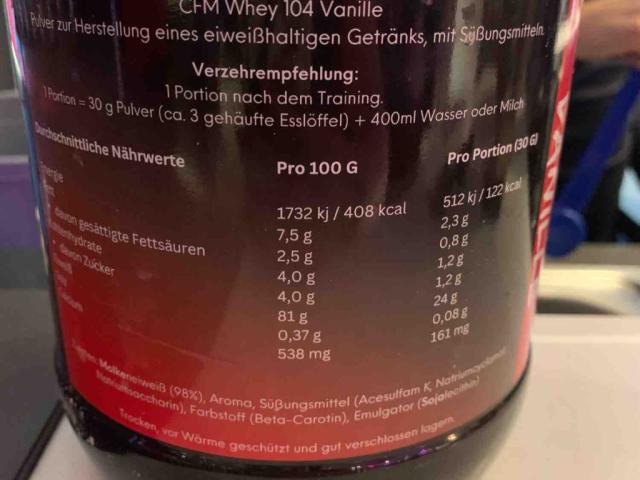 Cleverfit Whey Protein (Vanille) von Jackyxx | Hochgeladen von: Jackyxx