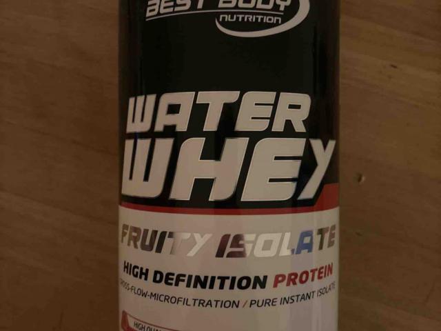 Best Body Water Whey - Iced Raspberry, Isolat von Thoemse | Hochgeladen von: Thoemse