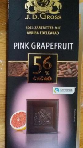 Edel-Zartbitterschokolade mit Pink Grapefruit | Hochgeladen von: lgnt