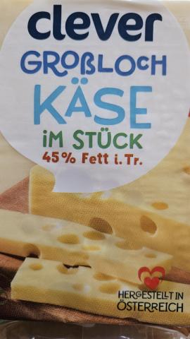 Clever Großloch Käse, im Stück von stefanieha | Hochgeladen von: stefanieha