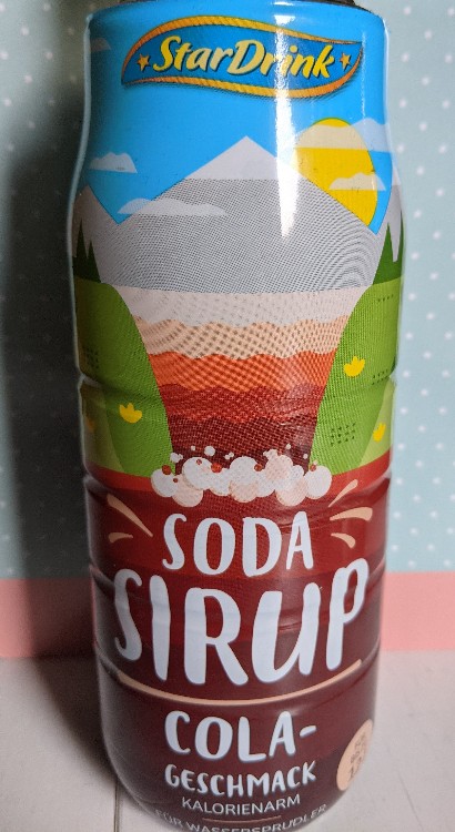 Soda Sirup Cola-Geschmack, zubereitetes Getränk von Fioleya | Hochgeladen von: Fioleya